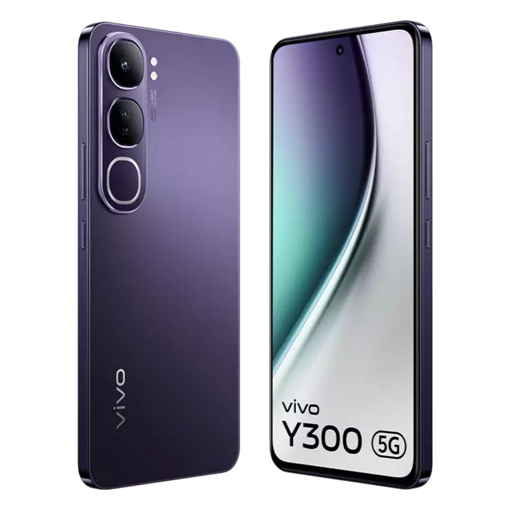 Vivo Y300 128 GB, 8 GB RAM, Phantom Purple, Mobile Phone