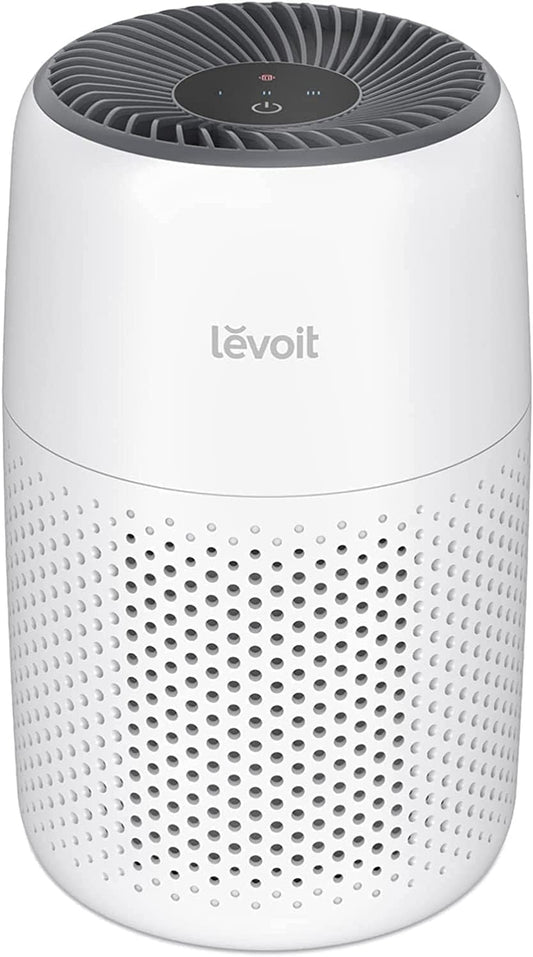 LEVOIT Core Mini Air Purifier | 183 Sq. Ft Coverage | H13 True HEPA Filter | 99.97% Dust, Smoke &amp; Pollen Removal | American Brand