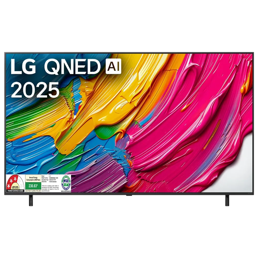 LG 55QNED8BA6A 139 cm (55 Inch) 4K QNED Smart TV | α7 AI Processor 4K Gen8, Dolby Atmos, Filmmaker Mode™, VRR | 2025 Model