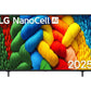 LG 75NANO83A6A 75 Inch NanoCell 4K UHD Smart TV with α7 Gen8 AI Processor, Dolby Atmos & AI Magic Remote