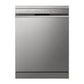 LG DFB532FP 14 Place Setting Freestanding Dishwasher with TrueSteam™, QuadWash™, Inverter Direct Drive & LG ThinQ (Silver, Made for Indian Utensils)