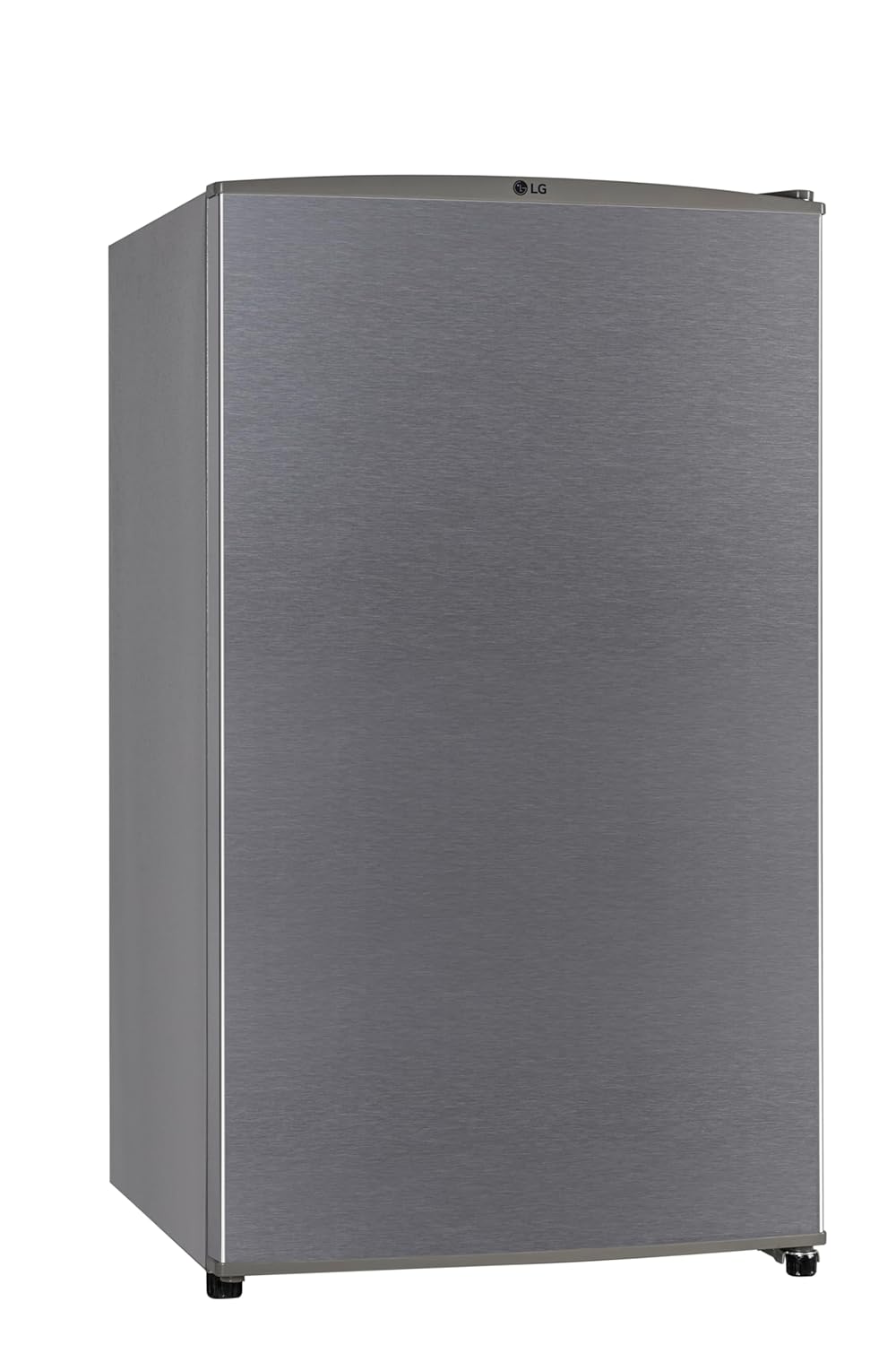 LG GL-M131RDSB 90L, 1 Star, Direct Cool Single Door Mini Refrigerator with Door basket, Chiller Tray, Freezer Section - Compact Size - Ideal for Home, Office and Dorm Rooms ( Dazzle Steel)