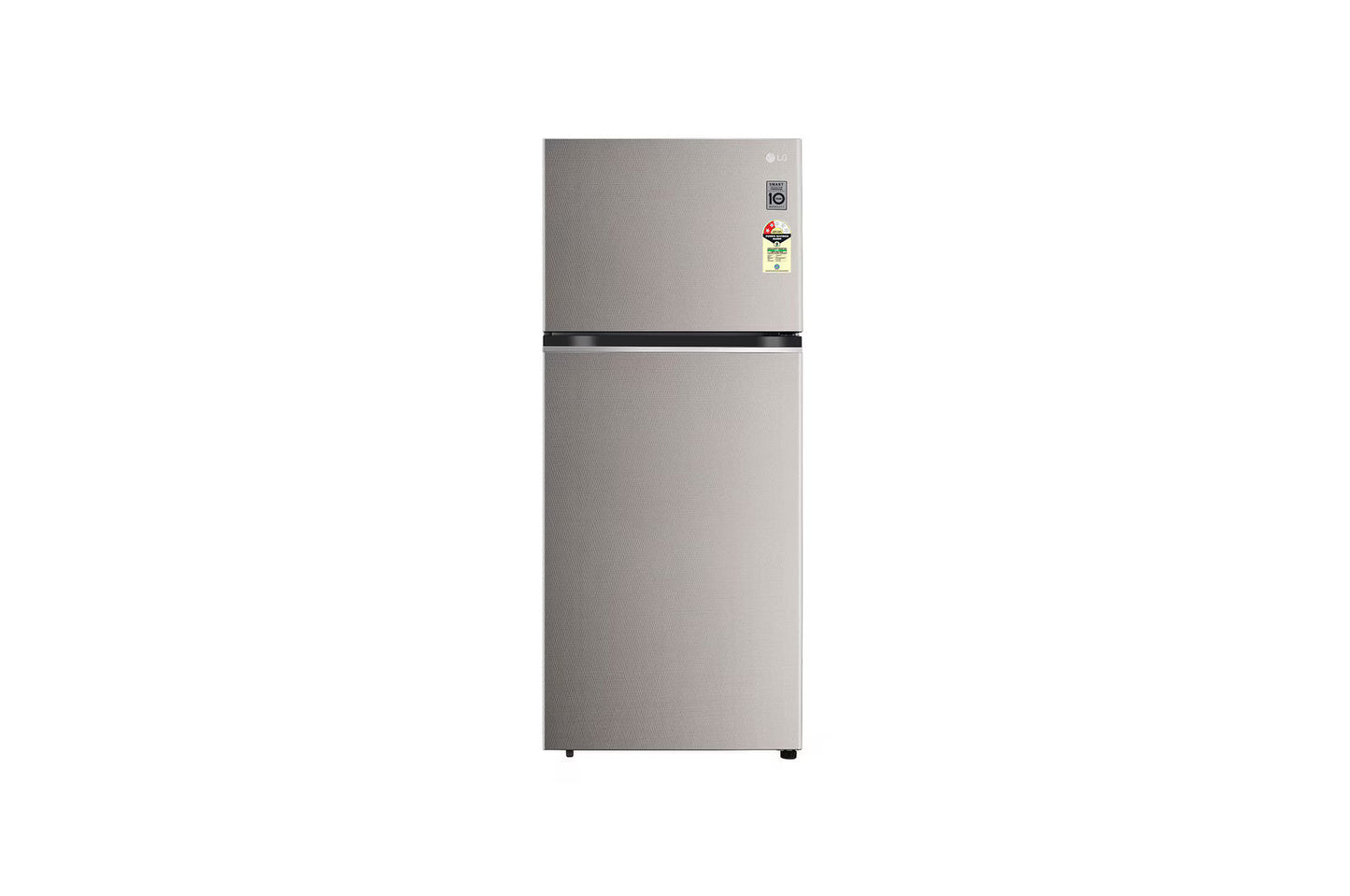 LG GL-S342SUSY 322L Double Door Refrigerator, Smart Inverter Compressor, Convertible Multi Air Flow , Urban Steel, 2 Star