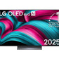 LG OLED55C56LA 139 cm (55) OLED evo Smart TV (C5 with α9 AI Processor 4K Gen8, Dolby Vision, Dolby Atmos, FILMMAKER MODE ™