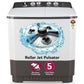 LG P1040RGAZ 10 Kg 5 Star Semi-Automatic Top Load Washing Machine with Roller Jet Pulsator, Collar Scrubber & Rat Away Technology – Dark Gray