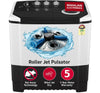 LG P7510RGAZ 7.5 kg 5 Star Semi-Automatic Washing Machine | Wind Jet Dry | Roller Jet Pulsator | Suraj Electronics Delhi NCR