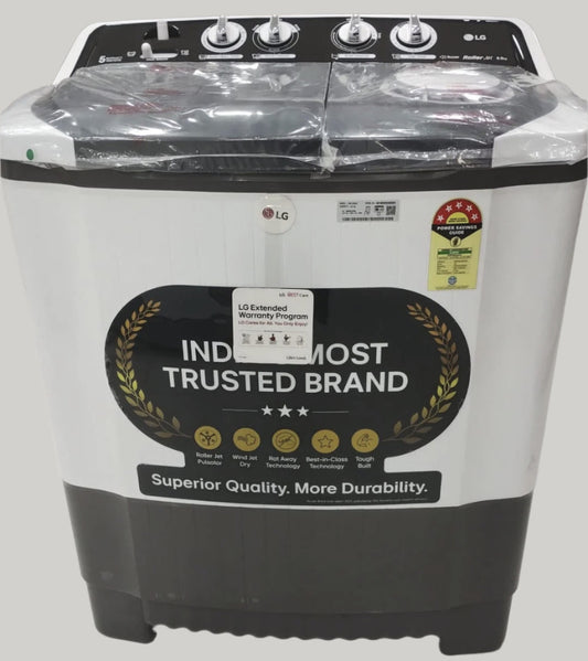 LG P8015SGAZ 8 Kg Semi Automatic Top Load Washing Machine – 5 Star, Wind Jet Dry, 1300 RPM