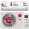 LG US-Q12CNXE 1 Ton 3 Star 2025 Model AI DUAL Inverter Split AC (6-in-1 Convertible Cooling, Anti-Virus Filter, White)