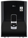 LG WW132NF RO Water Purifier | 8L Storage Airtight Stainless Steel Tank | Multi Stage Filtration | Wall Mount | Suitable for all Water Sources,  Black