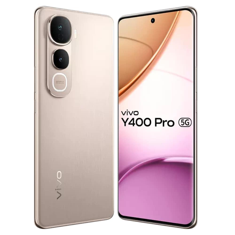 Vivo Y400 Pro 5G 256 GB, 8 GB RAM, Fest Gold, Mobile Phone