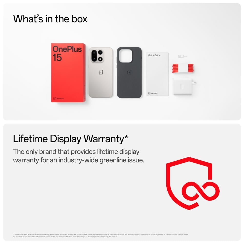 OnePlus 15 5G 512 GB, 16 GB RAM, Sand Storm, Mobile Phone