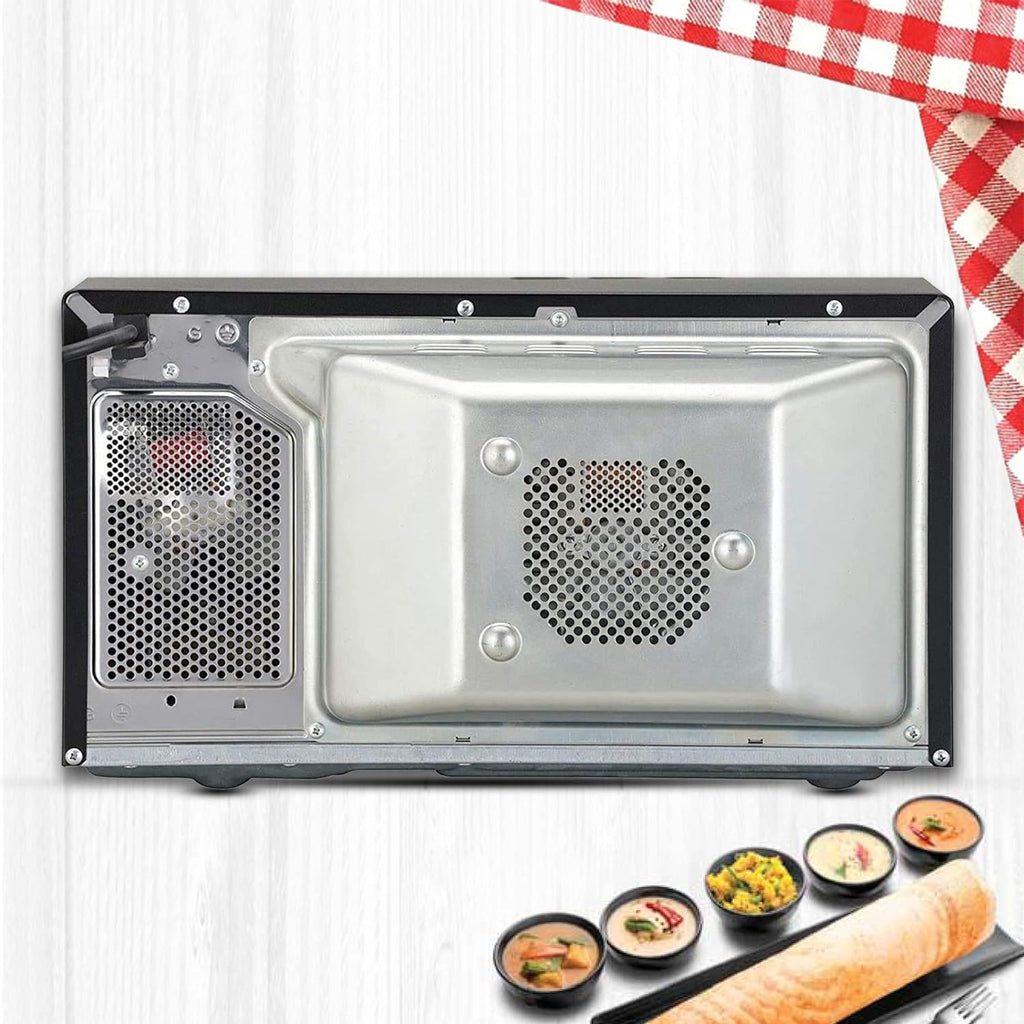 LG MC2146BG 21 L Convection Microwave Oven | Intellowave Technology | 151 Auto Cook Menus | Steam Clean | Health Plus Menu | Glossy Black