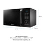 Samsung MC28A5145VK 28L Convection Microwave Oven – Slim Fry™, Tandoor Technology, Sensor Cook