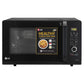 LG MC3286BLU 32 L Convection Microwave Oven | Diet Fry | Motorized Rotisserie | 301 Auto Cook Menus | Indian Roti Basket | Steel Black