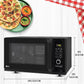 LG MC3286BLU 32 L Convection Microwave Oven | Diet Fry | Motorized Rotisserie | 301 Auto Cook Menus | Indian Roti Basket | Steel Black