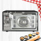 LG MC3286BLU 32 L Convection Microwave Oven | Diet Fry | Motorized Rotisserie | 301 Auto Cook Menus | Indian Roti Basket | Steel Black