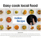 Samsung MC32B7382QC/TL 32L Convection Microwave Oven | Slim Fry, SmartThings, Indian Recipe Mode, Ceramic Inside – Clean Charcoal