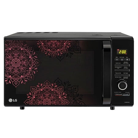 LG 28 L All-In-One Convection Microwave Oven with 271 Auto Cook Menu, Quartz Heater, Diet Fry™, Black — MJ2887BIUM — product view