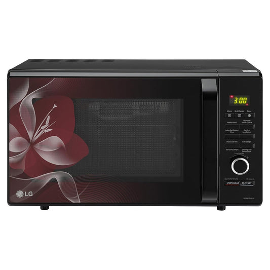 LG MJ2887BWUM 28 L Charcoal Convection Healthy Microwave Oven (Black, 360° Motorised Rotisserie)