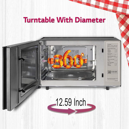 LG MJEN286UFW 28L Charcoal Convection Wi-Fi Microwave Oven | Diet Fry™, Roti Basket, Healthy Heart Recipes | Suraj Electronics Delhi NCR