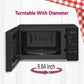 LG MS2043DB 20L Solo Microwave Oven | 44 Auto Cook Menus, Touch Keypad, Child Lock, Ceramic Cavity – Black | Suraj Electronics