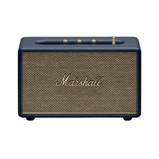 Marshall Acton III Bluetooth Speaker (Midnight Blue) | Gen 3 Stereo Sound, Bluetooth 5.2, RCA &amp; Aux Input | Suraj Electronics Delhi NCR