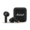 Marshall Minor IV Wireless Bluetooth Earbuds (Black) with 30+ Hours Playtime, Wireless Charging, Water-Resistant, Bluetooth Multipoint & Touch Controls