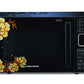 Morphy Richards 27CGF 27L Convection Microwave Oven (Floral Design, 200 Autocook Menus, Stainless Steel Cavity, Black)