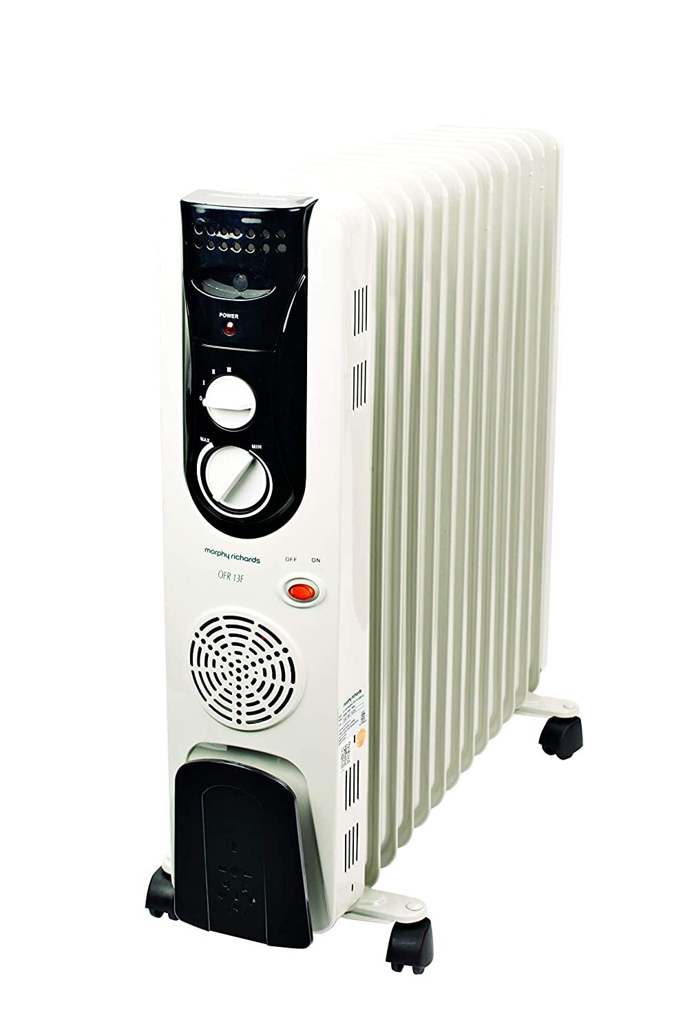 Morphy Richards OFR 13F 13-Fin 2900W Oil Filled Room Heater | Fast & Silent Heating | Suraj Electronics