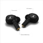 Marshall Motif II A.N.C. True Wireless Bluetooth Earbuds with Active Noise Cancellation, 30H Playtime, App Control & Eco-Friendly Design – Black
