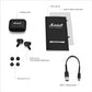 Marshall Motif II A.N.C. True Wireless Bluetooth Earbuds with Active Noise Cancellation, 30H Playtime, App Control & Eco-Friendly Design – Black