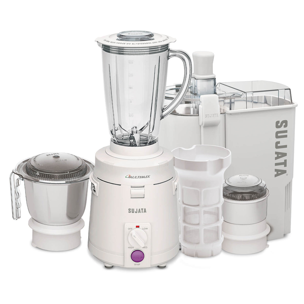 Sujata Multimix Juicer Mixer Grinder | 2-in-1 with fresh juice maker