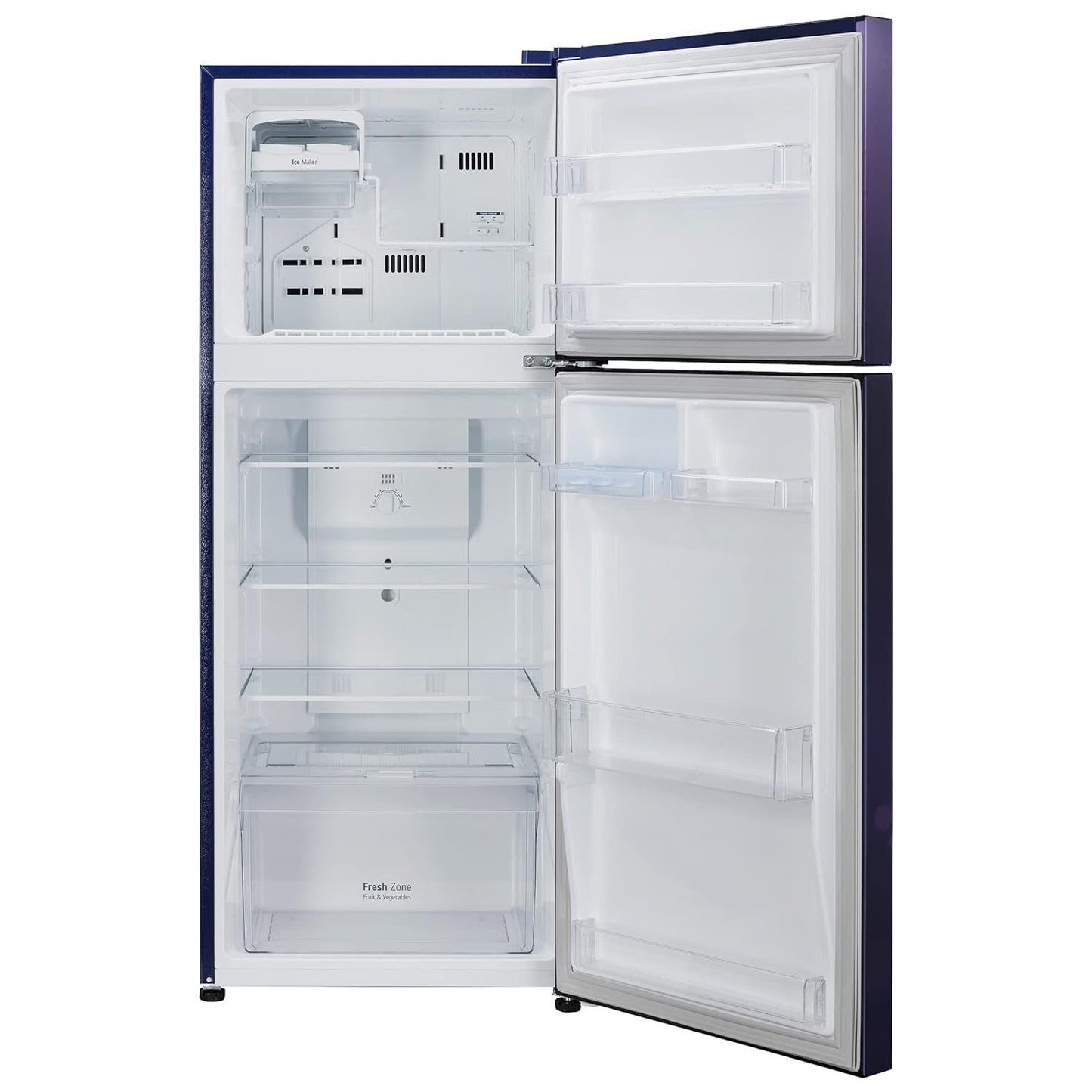 LG GL-N292BBEY 242 L 2 Star Smart Inverter Frost-Free Double Door Refrigerator ( Blue Euphoria, Smart Connect)