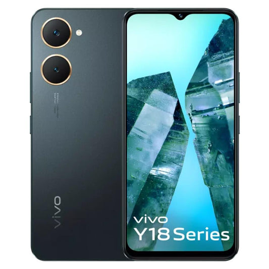 Vivo Y18i 64 GB, 4 GB RAM, Space Black, Mobile Phone