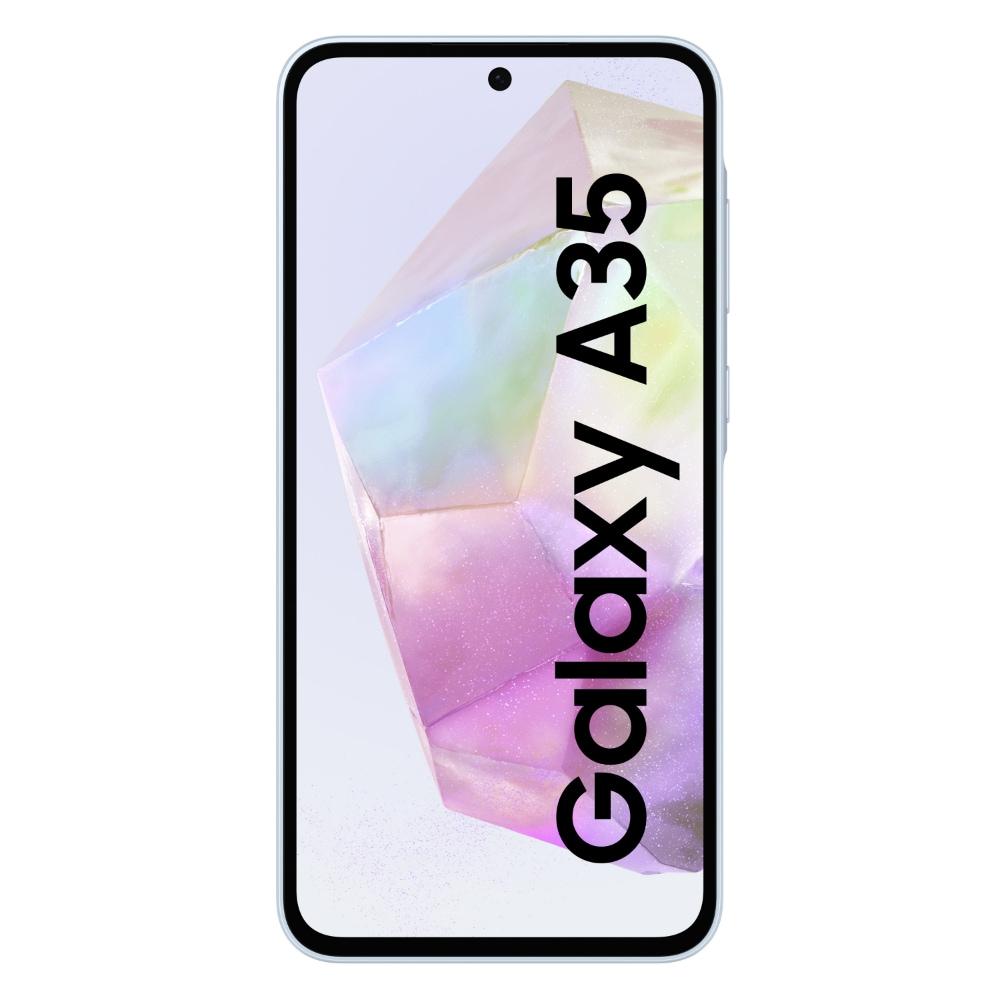 Samsung Galaxy A35 5G 128 GB, 8 GB RAM, Awesome Iceblue, Mobile Phone