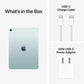 Apple iPad Air M3 27.59 cm (11 inch) Wi-Fi + Cellular Tablet, 256 GB, Blue, 2025, MCG14HN/A