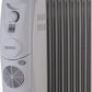 Usha OFR 4211 F PTC 11-Fin 2900 W Oil Filled Radiator Room Heater with Fan (White) | Suraj Electronics Delhi NCR