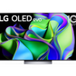 LG OLED55C3PSA 55 Inch 4K evo OLED Smart TV | α9 AI Processor Gen6 | Dolby Vision & Atmos | NVIDIA G-Sync | WebOS