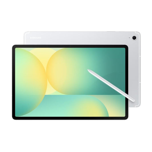 Samsung S10 FE + 33.28 cm (13.1 inch) Wi-Fi + 5G Tablet with Pen, 256 GB, 12 GB RAM, Silver, SM-X626BZSEINS