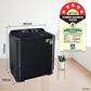 LG P115ASKAZ 11.5 Kg 5 Star Wind Jet Dry Rat Away Technology Semi-Automatic Top Loading Washing Machine ( Roller Jet Pulsator, Punch + 3, Middle Black)