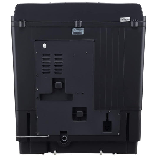 LG P115ASKAZ 11.5 Kg 5 Star Wind Jet Dry Rat Away Technology Semi-Automatic Top Loading Washing Machine ( Roller Jet Pulsator, Punch + 3, Middle Black)