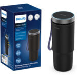 Philips GoPure GP5611 Car Air Purifier | Cup-Holder Design | UV-C LED + HESAMax Filter | Suraj Electronics Delhi NCR