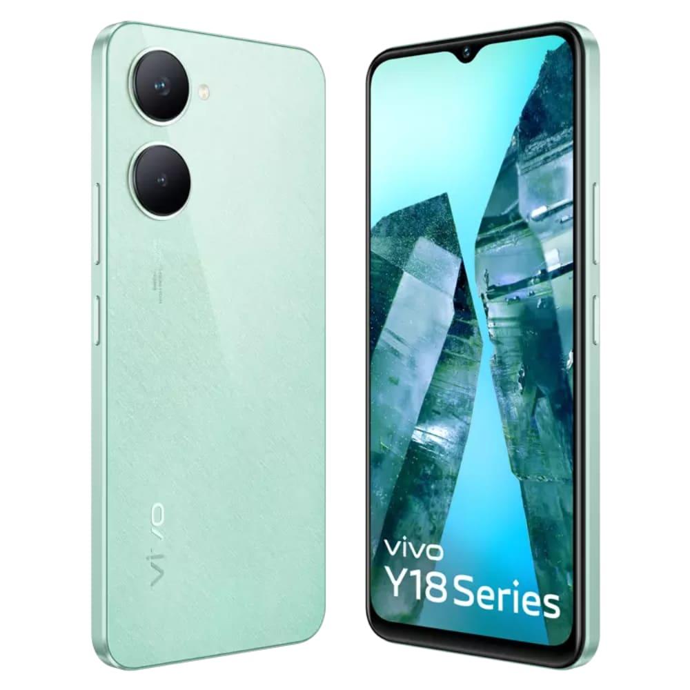 Vivo Y18i 64 GB, 4 GB RAM, Gem Green, Mobile Phone