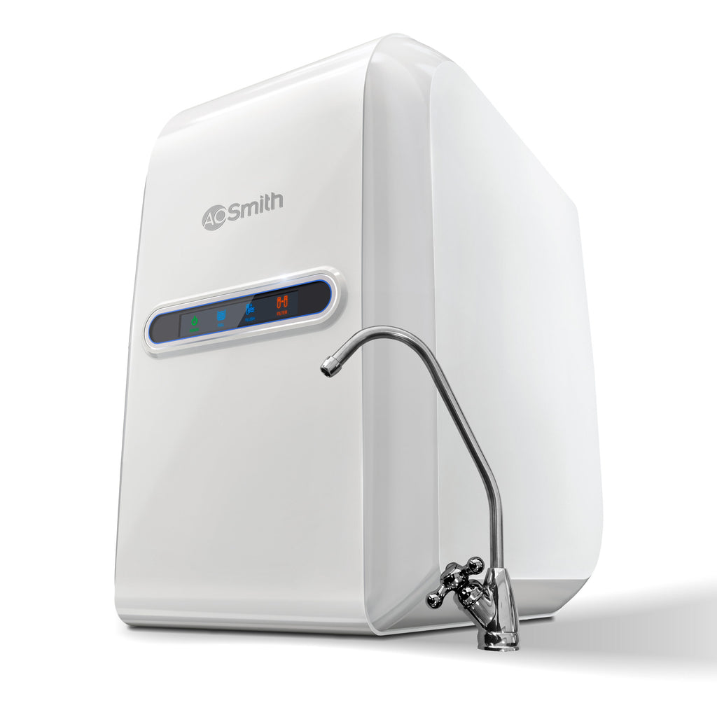AO Smith Z2 Pro Water Purifier for Home with MIN-TECH | Baby-Safe Water | 5L Storage | 6-Stage Purification |100% RO | Under The Counter