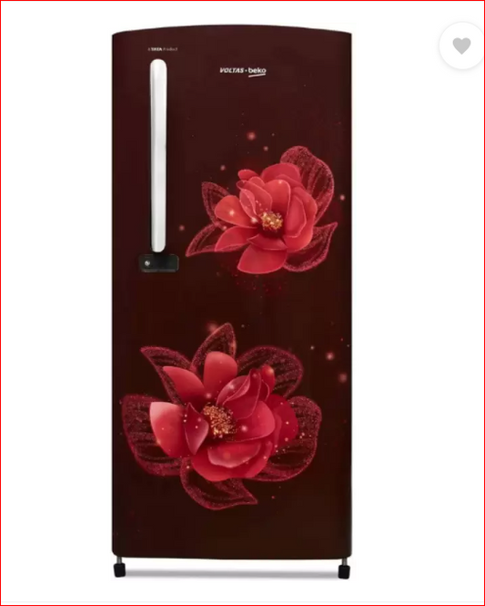Voltas Beko by A Tata Product RDC220C/S0WFE0M0000GD 185 L Direct Cool Single Door 3 Star Refrigerator  (FRESSIA WINE)