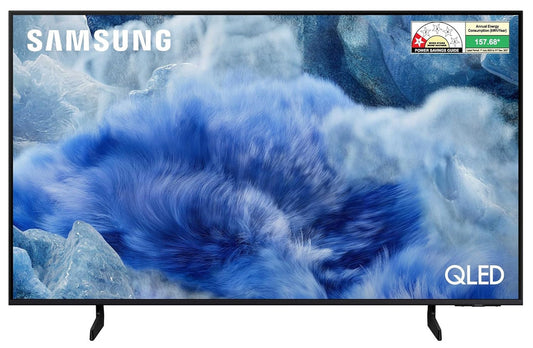 Samsung 55 Inch QLED 4K Smart TV QA55Q8FAAULXL | Q4 AI Processor | Quantum HDR+ | AirSlim Design | SolarCell Remote