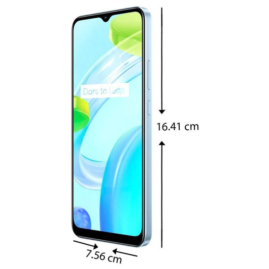 Realme C30 32GB, 3GB RAM, Lake Blue, Mobile Phone