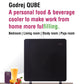 Godrej Qube 30L Personal Cooler Without Compressor – Silent Solid State Cooling, TEC QUBE 30 HS Q 103 Black