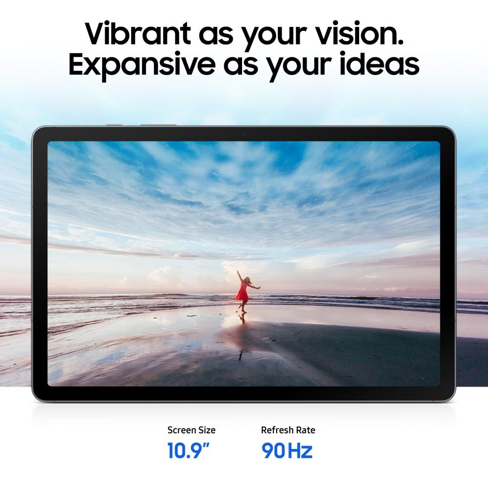 Samsung Galaxy Tab S10 Lite 27.70 cm (10.9 Inch) Wi-Fi + 5G Tablet with S-Pen, 8 GB RAM, 256 GB, Gray, SM-X406BZAEINU
