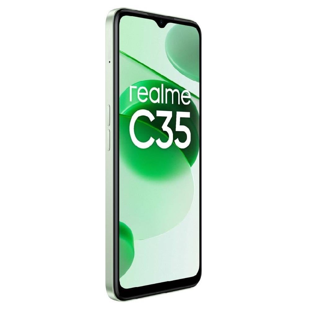 Realme C35 128 GB, 6 GB RAM, Glowing Green, Mobile Phone